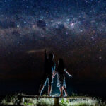 天体観測会の写真